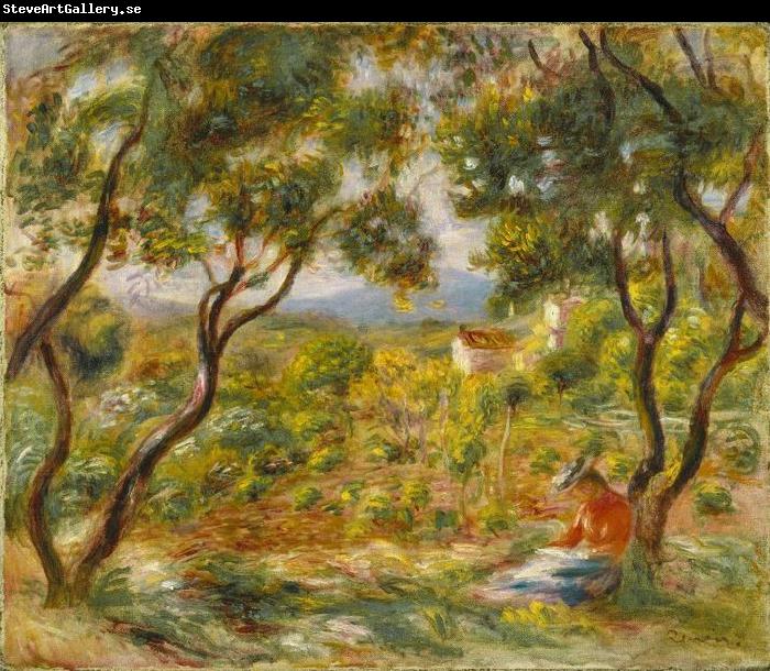 Pierre-Auguste Renoir The Vineyards at Cagnes